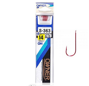 Cârlige legate Owner S-363, Nr.18, 0.09mm/65cm, 10buc/plic
