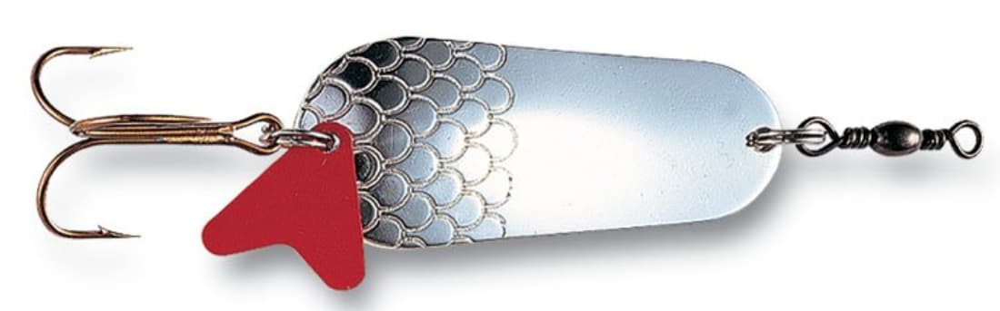 Linguriță oscilantă DAM Effzett Standard, Silver, 4.5cm/16g