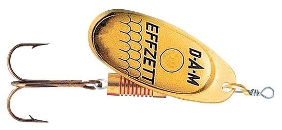 Linguriță rotativă DAM Effzett Standard, Gold, 10g