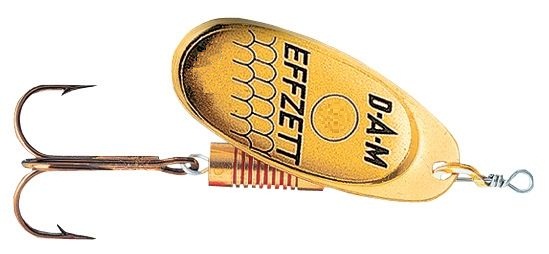 Linguriță rotativă DAM Effzett Standard, Gold, 6g