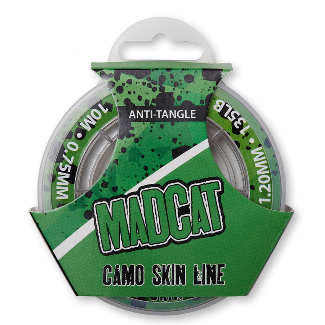 Fir textil cămășuit Madcat Camo Skin Line 0.90mm-1.35mm 10m Brown Camo
