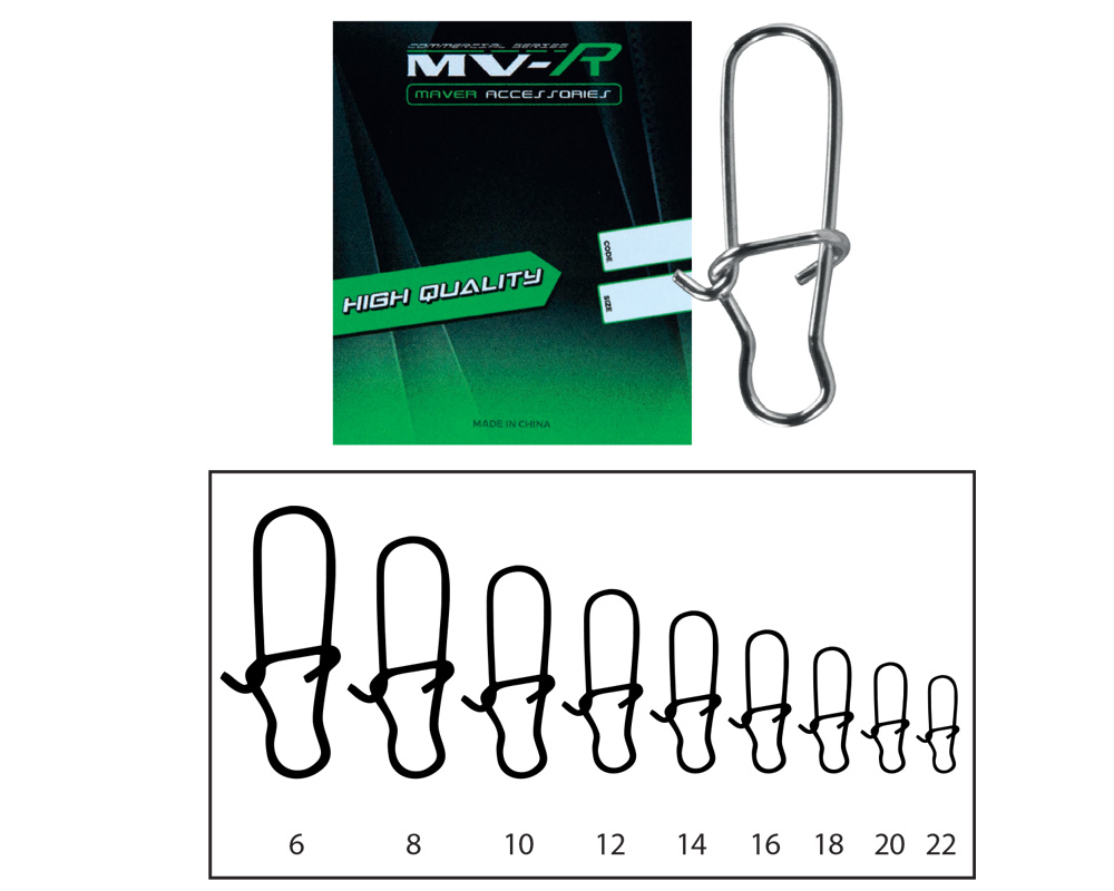 Agrafe Maver MV-R Duo Look Spin Steel, Nr. 10, 70kg