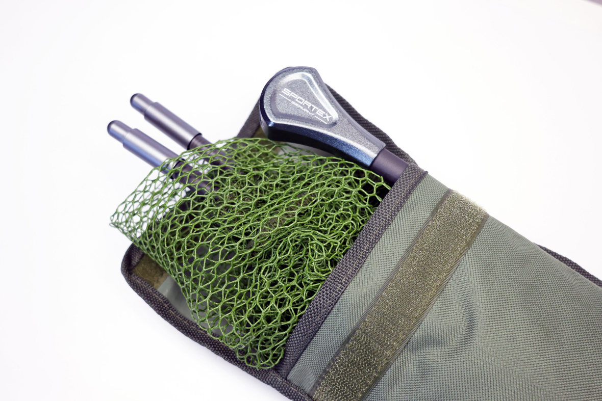 Minciog Sportex Crap Carbon 42" Olive, mâner 180 cm