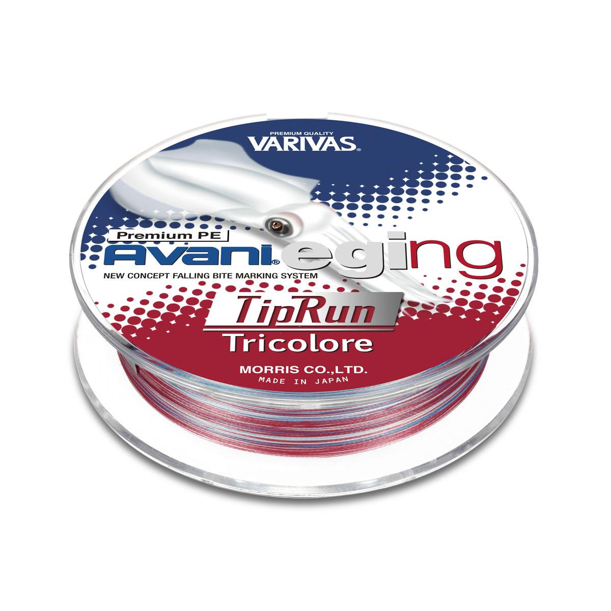 FIR AVANI EGING TIP RUN PREMIUM PE 150m 0.148mm 15.0lb Tricolore