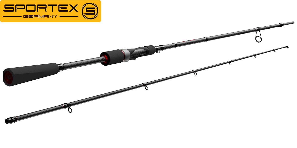 Lansetă Sportex Black Pearl Maxx ULR, 2.65m/2-9g, 2buc