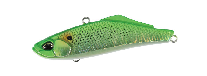 Vobler DUO Bay Ruf Tide Vib 70, CPA3512 Inakko Lime Chart, 7cm/11g