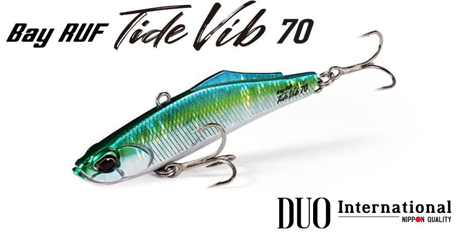 Vobler DUO Bay Ruf Tide Vib 70, ACC0022 Bay White, 7cm/11g