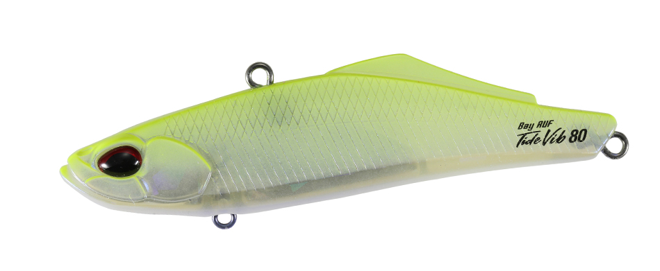 Vobler DUO Bay Ruf Tide Vib 80, CLB0230 Ghost Pearl Chart, 8cm/25g