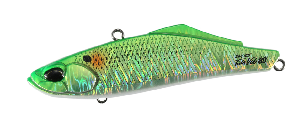 Vobler DUO Bay Ruf Tide Vib 80, CPA3512 Inakko Lime Chart, 8cm/25g