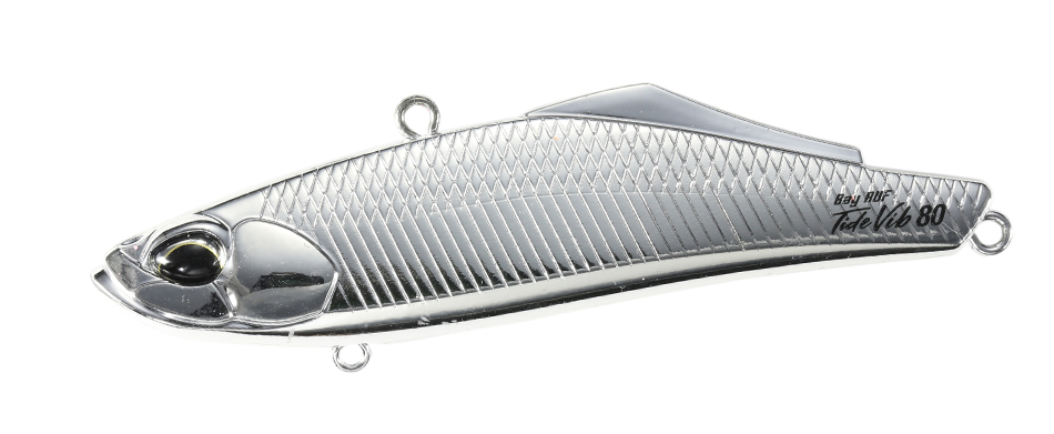 Vobler DUO Bay Ruf Tide Vib 80, MCC0522 UV Silver Slash B, 8cm/25g