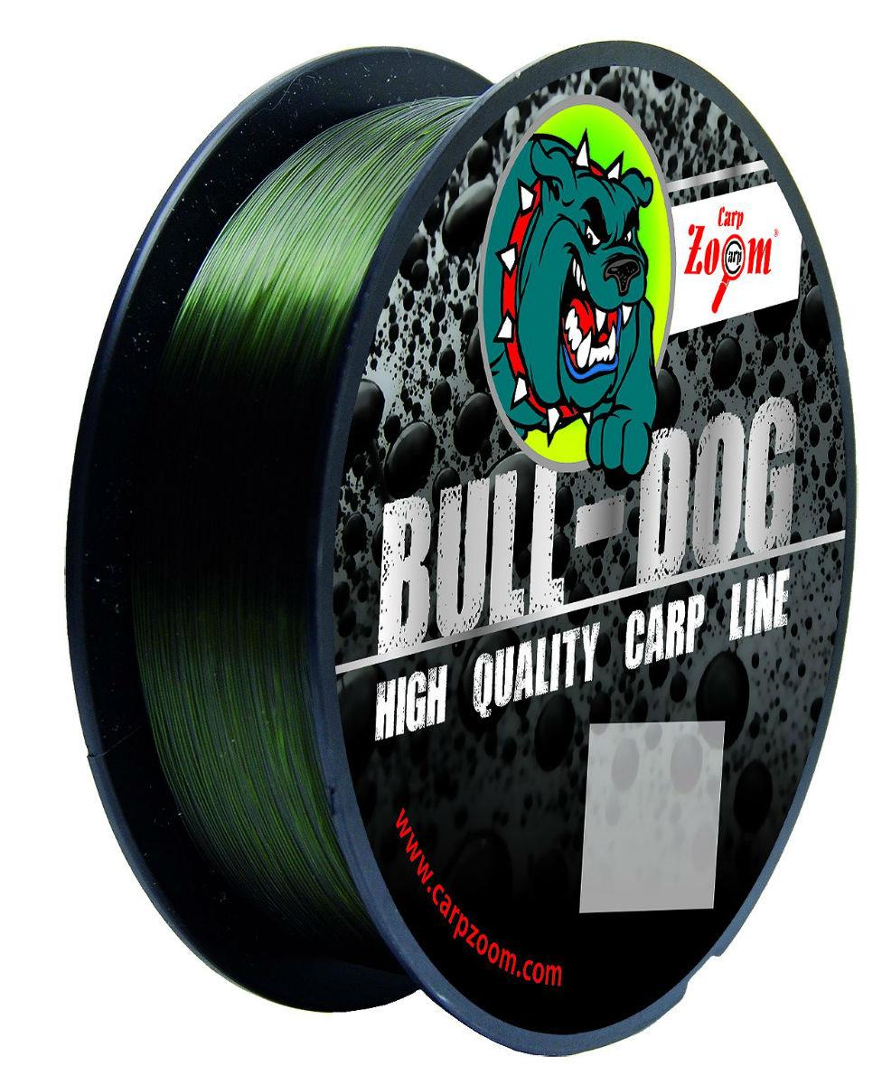Fir monofilament Carp Zoom Bull-Dog, Dark Green, 0.31mm/12.65kg, 300m