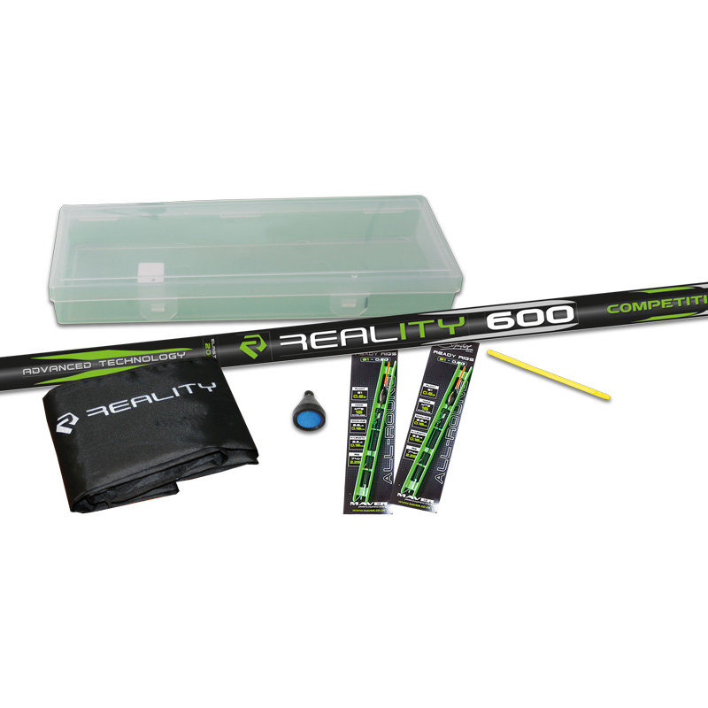 Lansetă feeder Maver Combo Rubeziana Reality Kit, 6m