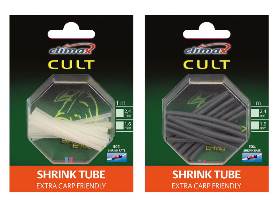 CULT CRAP SHRINK TUBES 50cm 1.6mm Black
