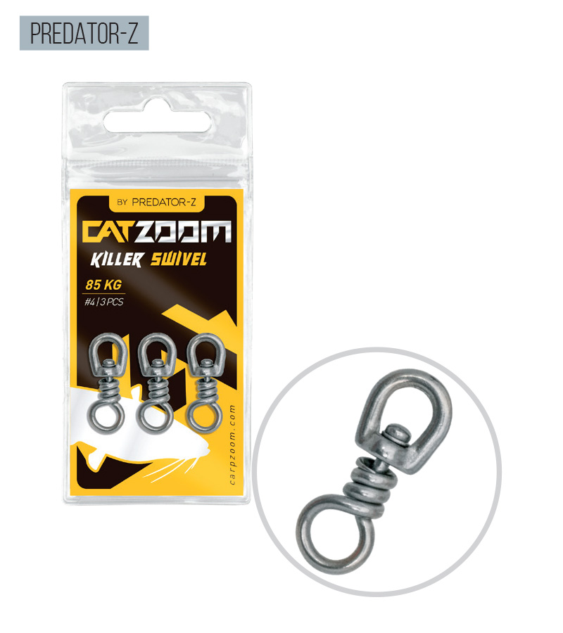 Vârtejuri Predator-Z CatZoom Killer Swivel, Nr. 4
