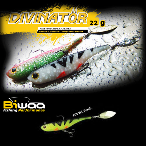 SHAD DIVINATOR JUNIOR 14cm 22gr 05 Yellow Perch