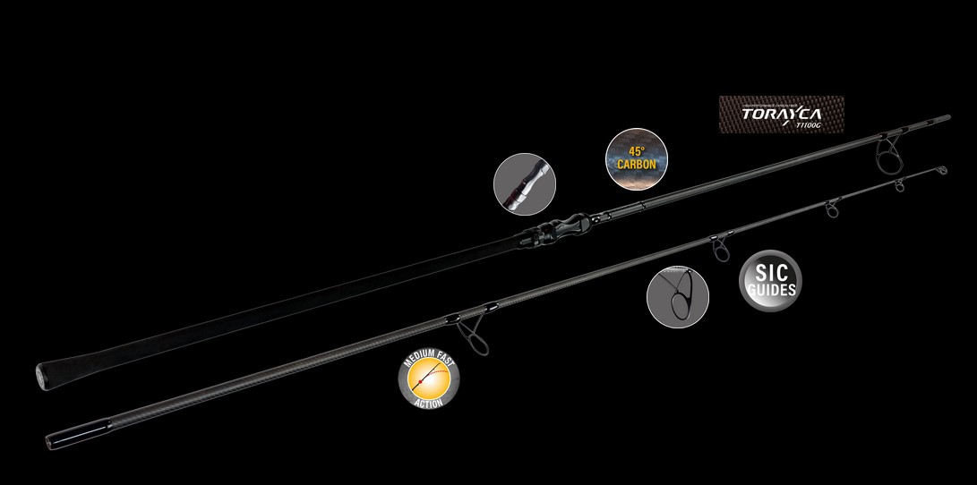 Lansetă Sportex D.N.A CS-3 Distance Carp, 3.96m/3-5oz, 2buc