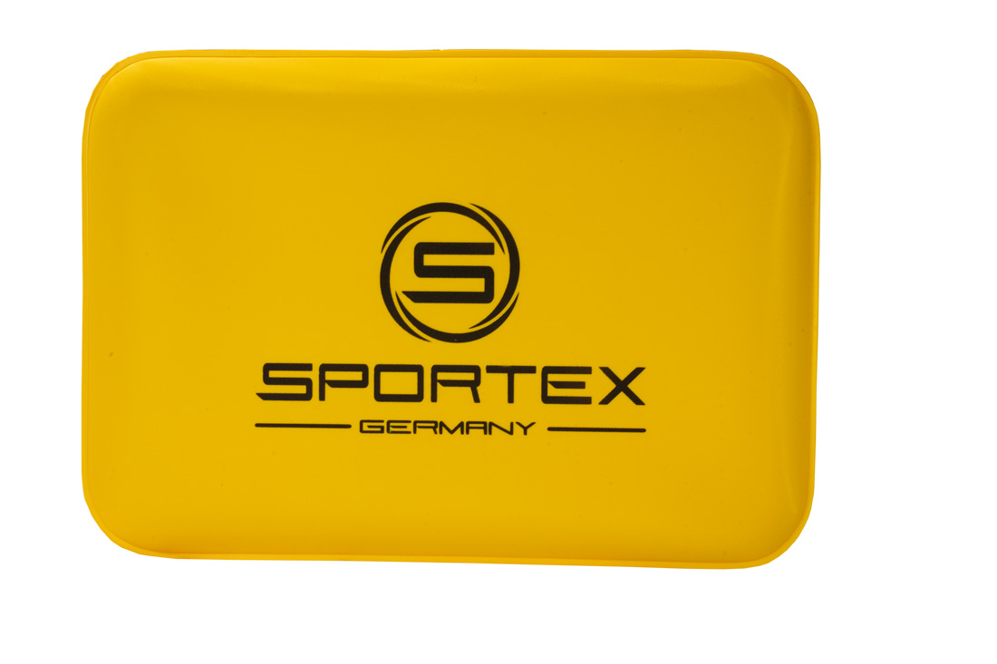 Pernă scaun Sportex EVA Seat Cusion, Yellow, 33x23cm