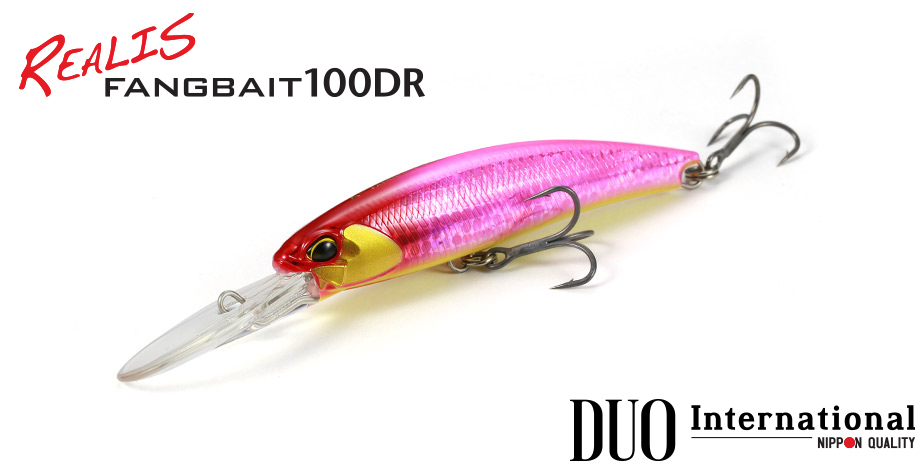 DUO REALIS FANGBAIT 100DR 10cm 17.5gr AQA3613 Juliana Pink