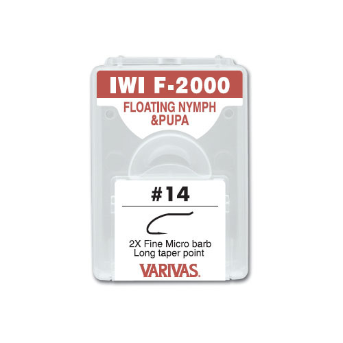 CARLIGE FLY IWI F-2000 2X FINE NR 18 micro barb