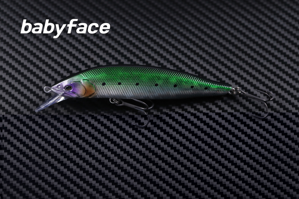 BABYFACE M100SR-SP 100mm 13.5gr 16 Babyface Green