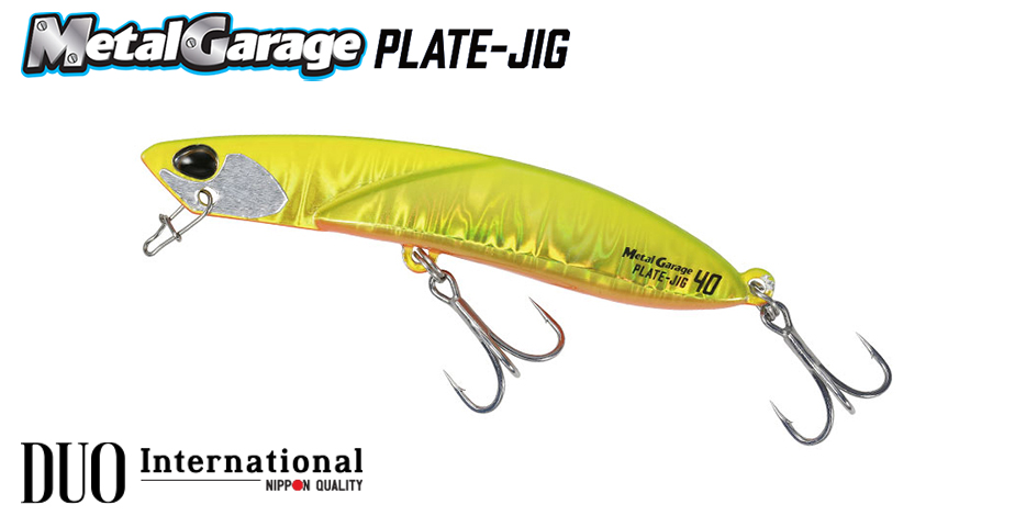 Cicadă DUO Metal Garage Plate Jig, PHA0279 Tsuregisu GB, 6cm/15g
