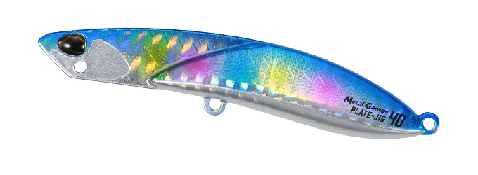 Cicadă DUO Metal Garage Plate Jig, PHA0278 Blue Back Candy, 7cm/30g