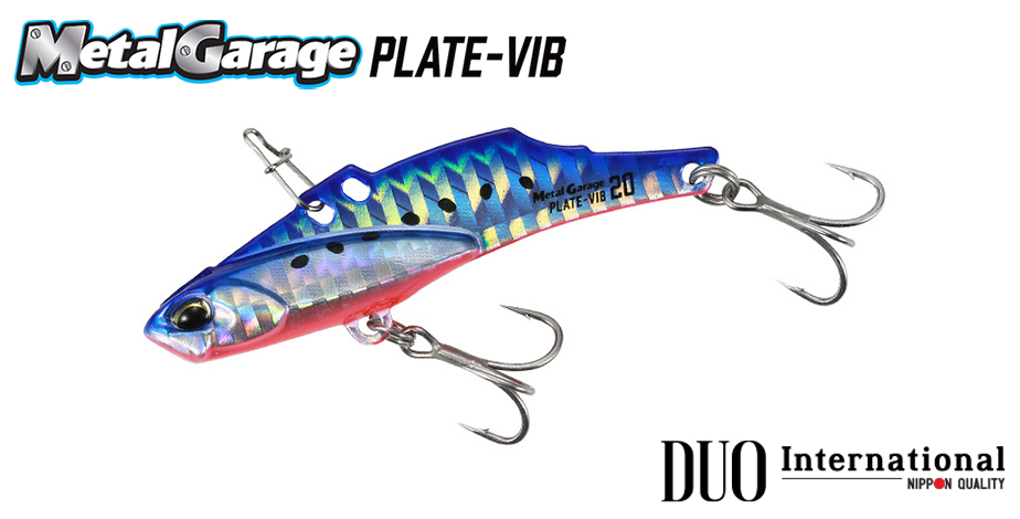 Cicadă DUO Metal Garage Plate Vib, PPA0289 Chart Back Candy, 5cm/10g