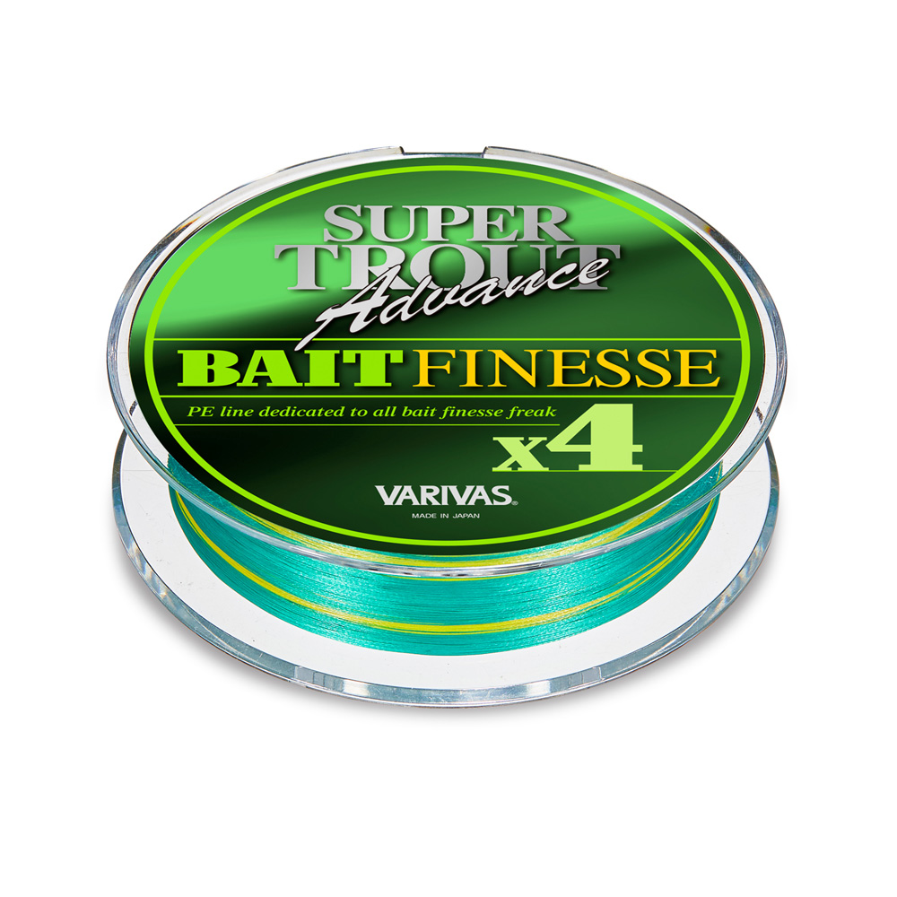 FIR SUPER TROUT ADVANCE BAIT FINESSE PE X4 100m 0.128mm 10.0lb Verde Fluo