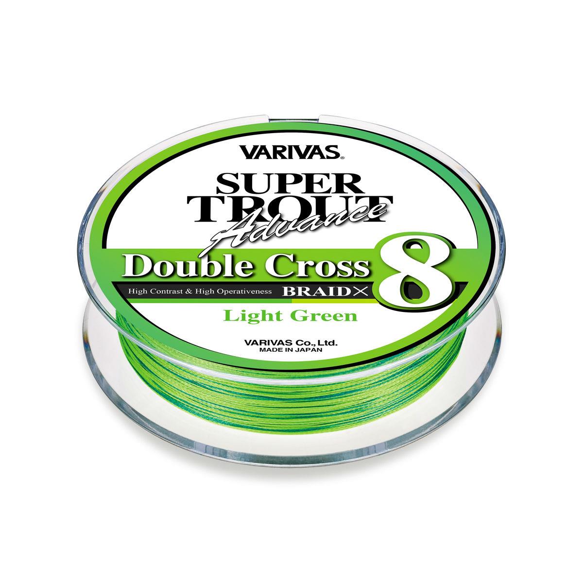 FIR SUPER TROUT ADVANCE DOUBLE CROSS PE 8X 100m 11.4lb Light Green Fluo