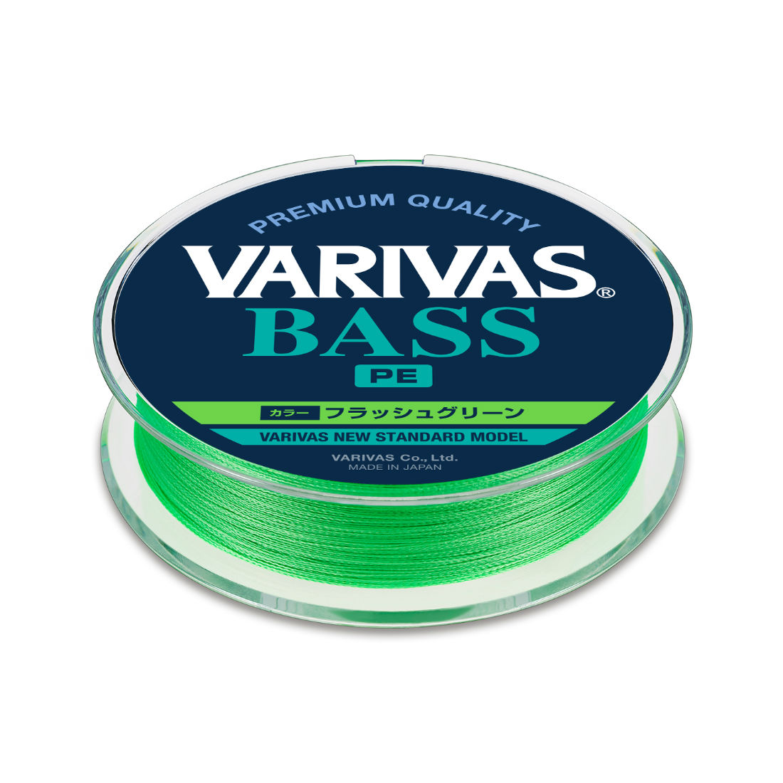 FIR VARIVAS BASS PE X4 150m 0.128mm 10lb Flash Green