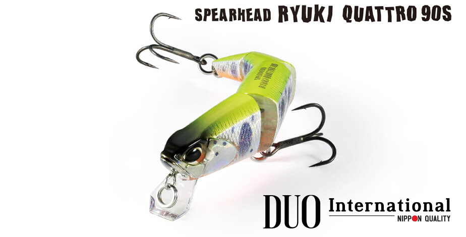 Vobler DUO Spearhead Ryuki Quattro 90S, CDA4019 Pink Yamame, 9cm/14g
