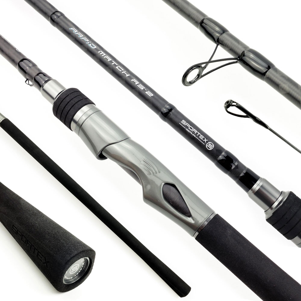 Lansetă Sportex Rapid RS-2 Match, 3.90m/8-22g, 3buc