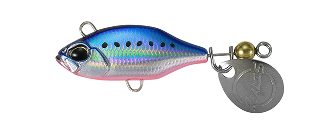 Spinnertail DUO Realis Spin 38 SW, SMA0067 Flash Mazume Sardine, 3.8cm/11g