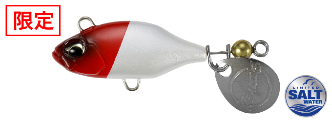 Spinnertail DUO Realis Spin 40 SW, ACC0001 Pearl Red Head, 4cm/14g