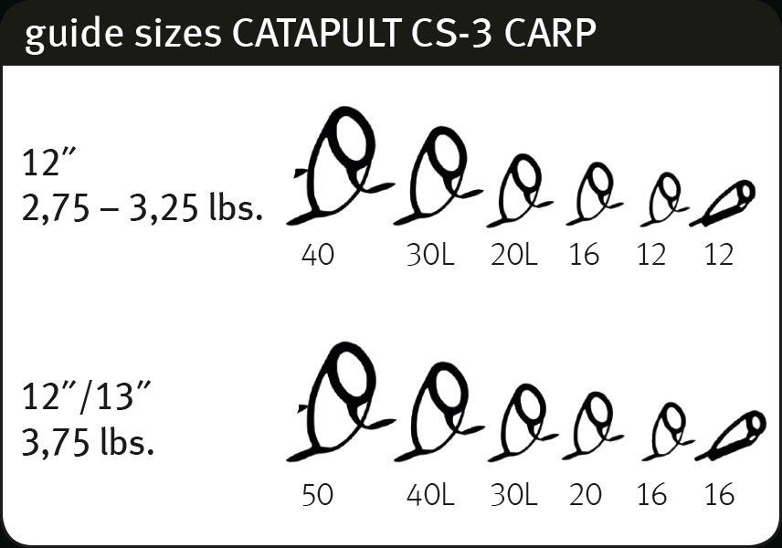 Lansetă Sportex Catapult CS-3 Marker, 3.85m/4.25lbs, 2buc