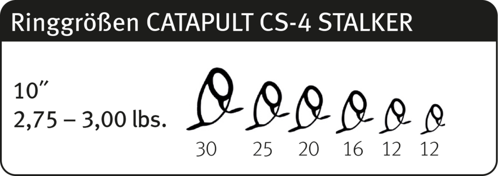 Lansetă Sportex Catapult CS-4 Carp Stalker, 3.00m/3.00lbs, 2buc