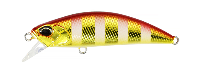 Vobler DUO Spearhead Ryuki 50S, ASA4091 UV Red Gold Zebra Glow, 5cm/4.5g