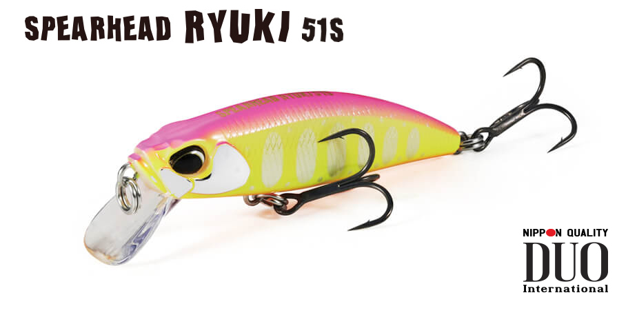 Vobler DUO Spearhead Ryuki 51S, ADA4059 Green Gold OB, 5.1cm/5.5g