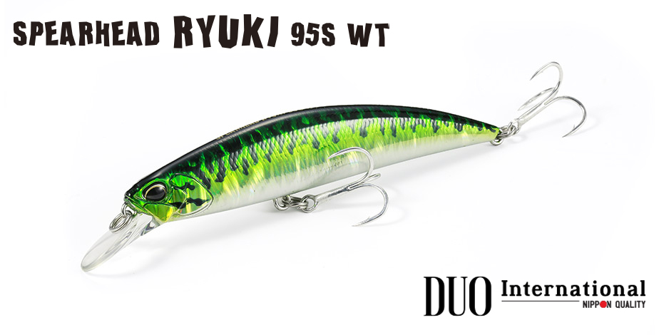 Vobler DUO Spearhead Ryuki 95S WT, ADA0037 Sardine Noir, 9.5cm/17g
