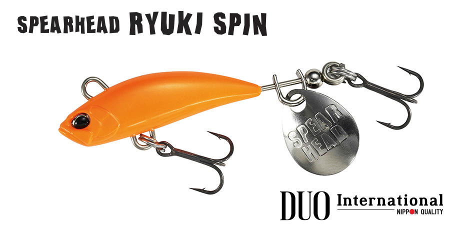 Spinnertail DUO Spearhead Ryuki Spin, CDA4068 Yamame Red Belly, 3cm/5g