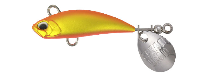 Spinnertail DUO Spearhead Ryuki Spin, CCC4081 Mat Orange Back Goldy, 3cm/5g