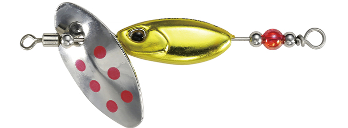 Linguriță rotativă DUO Spearhead Ryuki Spinner, PSA0588 Gold Slash UV, 2cm/5g
