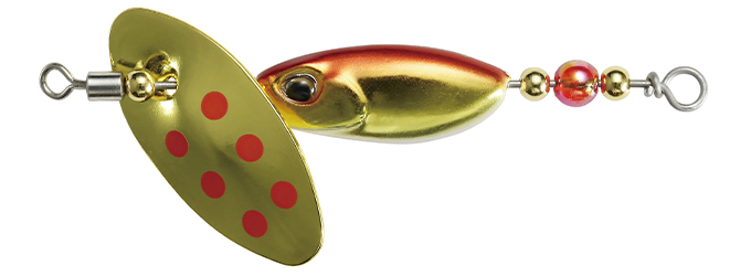 Linguriță rotativă DUO Spearhead Ryuki Spinner, PSA4026 Red Gold, 2cm/5g