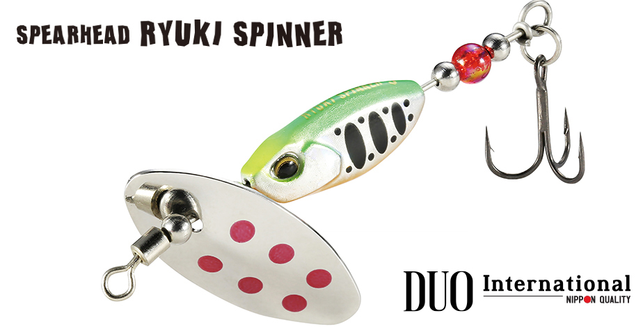 Linguriță rotativă DUO Spearhead Ryuki Spinner, ACC0591 Mat Black, 2cm/5g