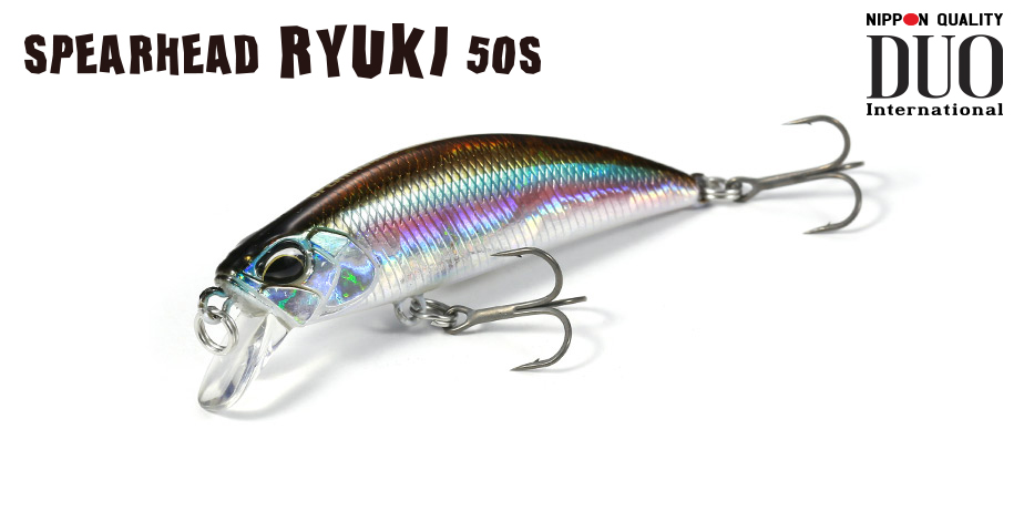 Vobler DUO Spearhead Ryuki 50S SW, MCC3515 UV Silver Shirasu, 5cm/4.5g