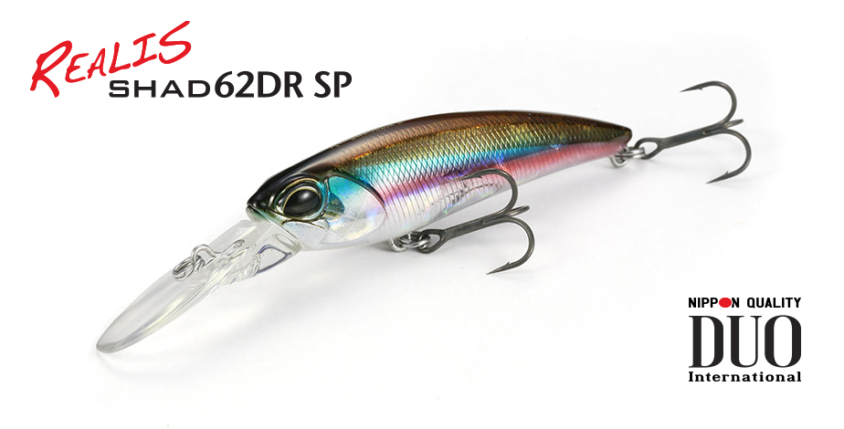 DUO REALIS SHAD 62DR SP 6.2cm 6gr ADA3058 Prism Gill