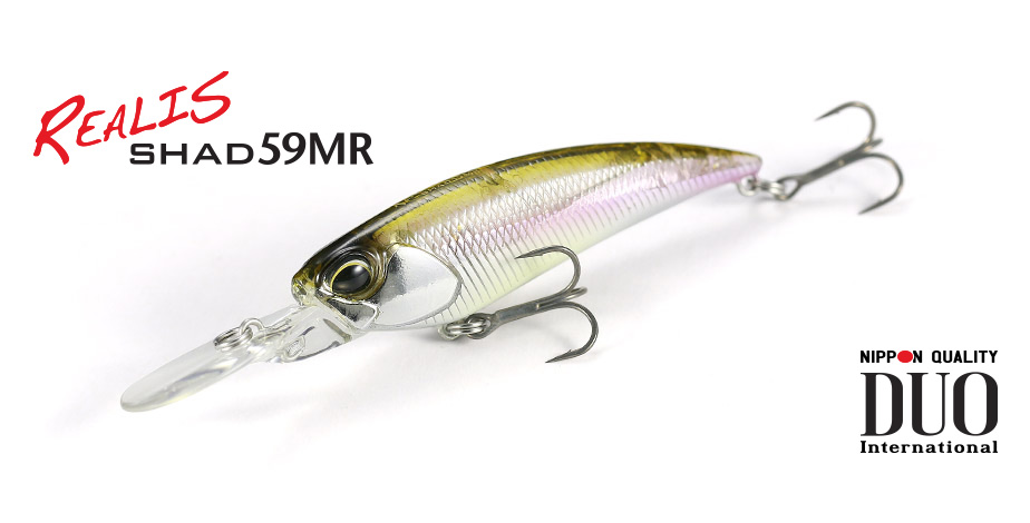 DUO REALIS SHAD 59MR SP 5.9cm 4.7gr DPA4009 River Bait