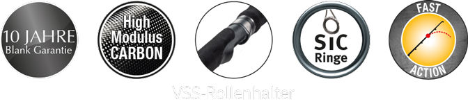 Lansetă Sportex Black Pearl GT-3 Casting, 2.40m/40g (22-51g), 2buc