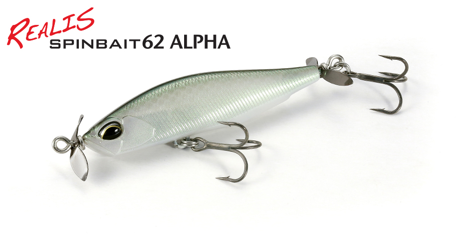 DUO REALIS SPINBAIT 62 ALPHA 6.2cm 10.9gr CCC3116 Green Smelt
