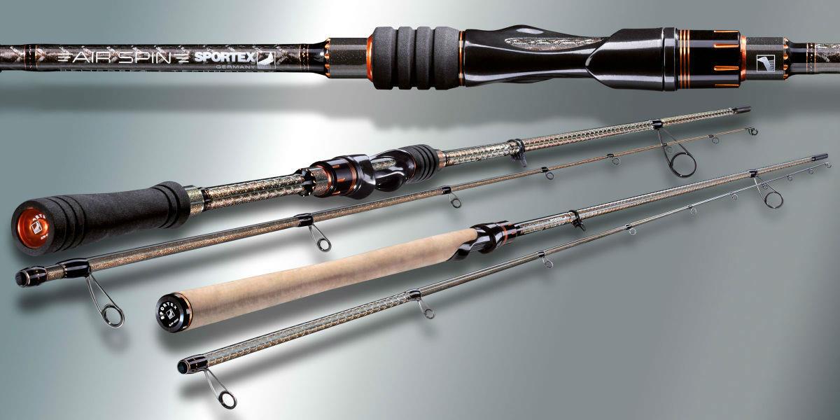 Lansetă Sportex Air Spin, 2.40m/20g (12-29g), 2buc